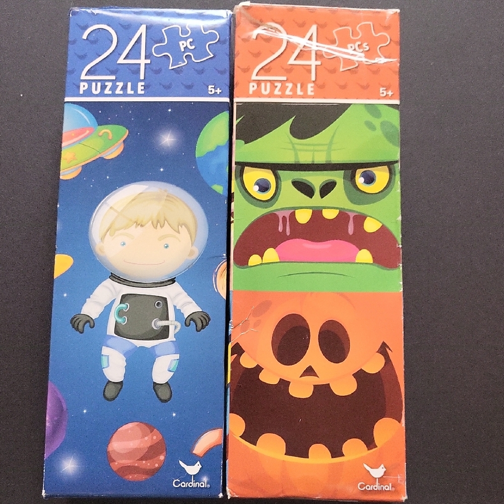 Spin Master Space and Monster Puzzle Sets - Picture 1 of 8